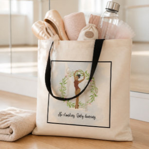 Geen Stilstaan Alleen Dansend Ballet Tote Bag