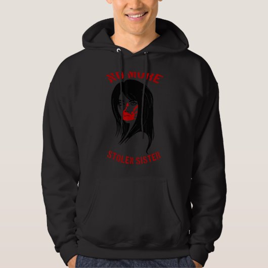Geen Stolen Zuster Native American Hoodie (Voorkant)