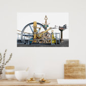 Geen stoommachine ... poster (Keuken)