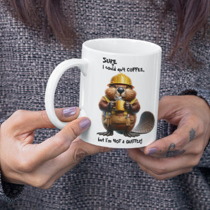 Geen stopper grote koffiekop