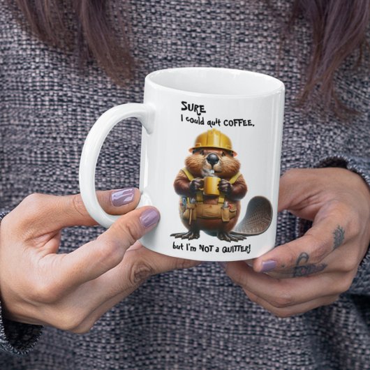 Geen stopper grote koffiekop