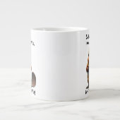 Geen stopper grote koffiekop (Voorkant)