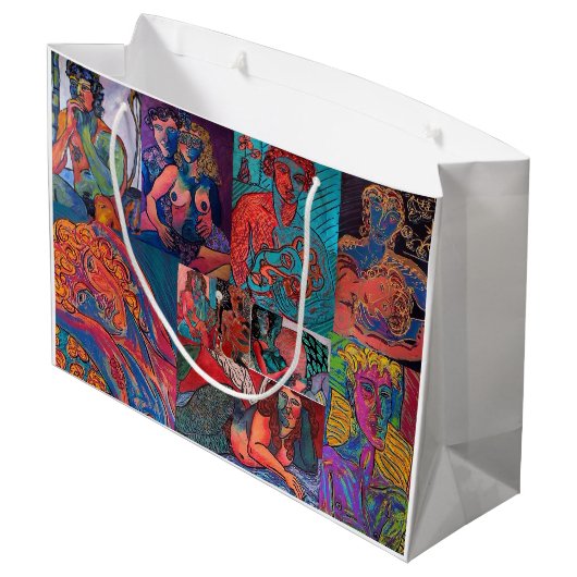 Geen stoute beetjes!! feestartikelen groot cadeauzakje (Achterkant Gekanteld)