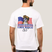 Geen stralen achteraan t-shirt (Achterkant)