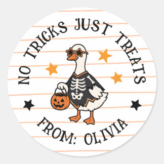 Geen Streken Alleen Halloween Cadeau Sticker