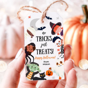 Geen Streken Alleen Snoepjes Gelukkig Halloween Ko Cadeaulabel