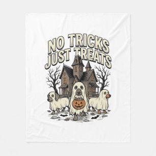 Geen Streken Alleen Snoepjes Halloween Dachshund G Fleece Deken