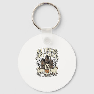 Geen Streken Alleen Snoepjes Halloween Dachshund G Sleutelhanger