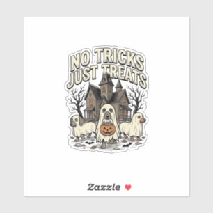 Geen Streken Alleen Snoepjes Halloween Dachshund G Sticker
