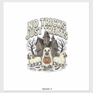 Geen Streken Alleen Snoepjes Halloween Dachshund G Sticker