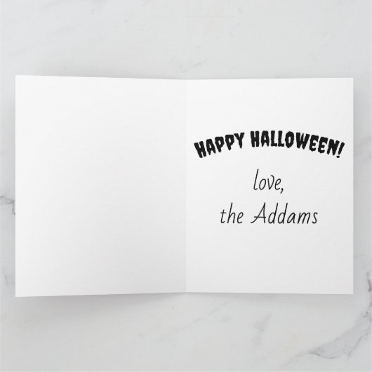 "Geen streken, gewoon snoep" Kaart (Binnen)