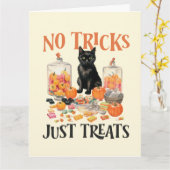 "Geen streken, gewoon snoep" Kaart (Gele Bloem)