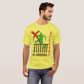 Geen strepen t-shirt (Voorkant volledig)