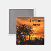 Geen Stress_ Magnet (Voorkant / Achterkant)