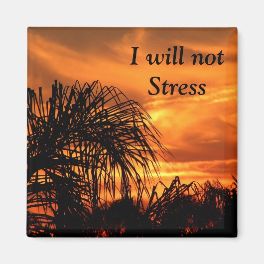 Geen Stress_ Magnet (Voorkant)