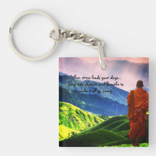 Geen stress meer sleutelhanger (Voorkant)