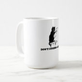 Geen Stress Mieuwt Koffiemok (Voorkant links)