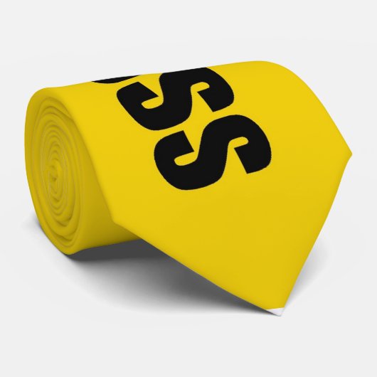 GEEN stropdas KRUISEN (Opgerold)