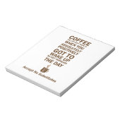 Geen substituten accepteren notitieblok (Linkerzijde)