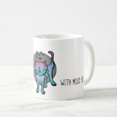 Geen suiker... met melk alsjeblieft! koffiemok (Voorkant rechts)