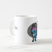 Geen suiker... met melk alsjeblieft! koffiemok (Voorkant links)