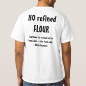 GEEN SUIKERS, GEEN shirt VOOR STROOMTOEVOEGING (Achterkant)