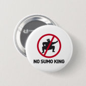 Geen Sumo King Ronde Button 5,7 Cm (Voorkant /achterkant)