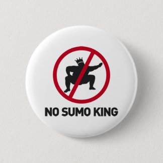 Geen Sumo King Ronde Button 5,7 Cm