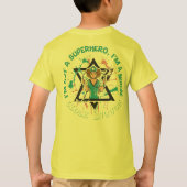 Geen superheld, maar dichtbij genoeg: Nurse Editio T-shirt (Achterkant)