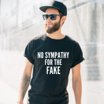 Geen sympathie (genderneutraal) T-shirt