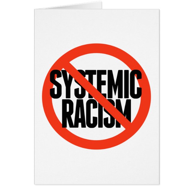 Geen systematische racisme (Voorkant)