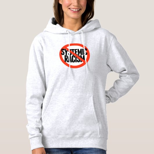 Geen systematische racisme hoodie (Voorkant)