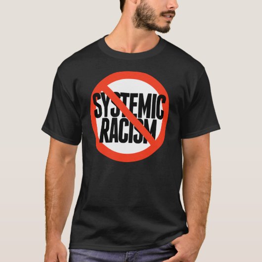 Geen systematische racisme t-shirt (Voorkant)