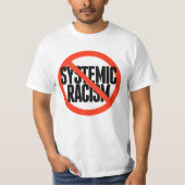Geen systematische racisme t-shirt (Voorkant)