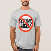 Geen systematische racisme t-shirt (Voorkant)