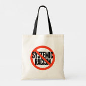Geen systematische racisme tote bag (Achterkant)