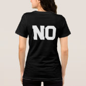 GEEN T-shirt (Achterkant)