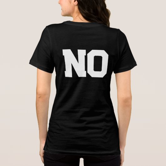 GEEN T-shirt (Achterkant)