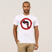 Geen T-shirt links draaien (Voorkant volledig)