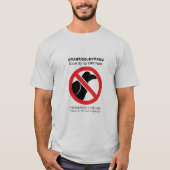 Geen T-shirt met borg (Voorkant)