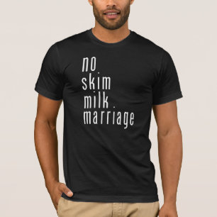 Geen T-shirt Skim Mik Marriage