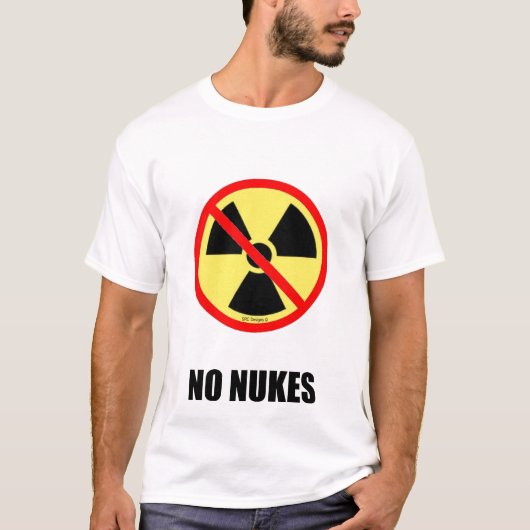 GEEN T-SHIRT VAN NUKES (Voorkant)