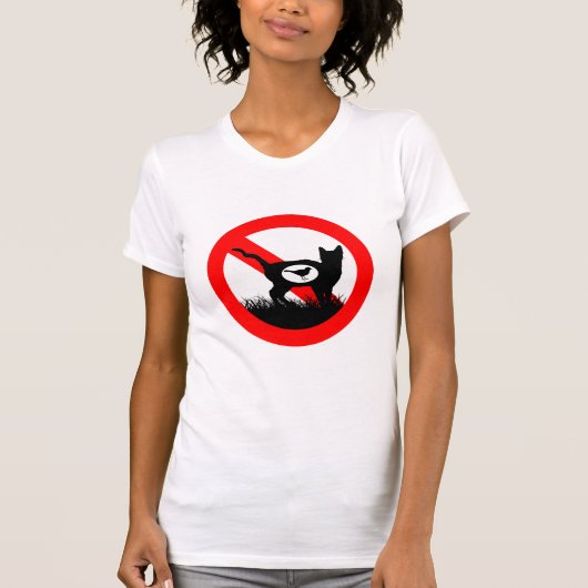 Geen T-shirt voor buitengebruik (Voorkant)