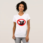 Geen T-shirt voor buitengebruik (Voorkant volledig)