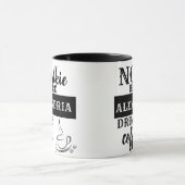 GEEN talk VOORDAT Jouw naam DRINKEN koffie wordt t Mok (Midden)