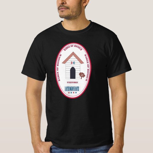 Geen Talkie Geen Probleem Doghouse Master T-shirt (Voorkant)