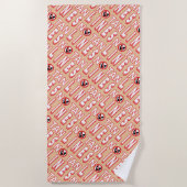 Geen Tan Lines Strandlaken (Voorkant)