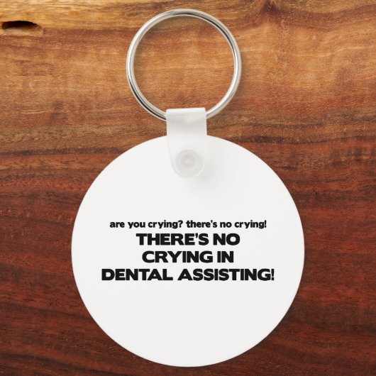 Geen tandheelkundige hulp sleutelhanger (Voorkant)