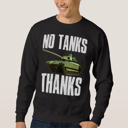 Geen tanks Bedankt (Voorkant)