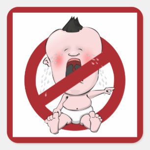 GEEN TATTLE TALES - GEEN VERKLIKKERS VIERKANTE STICKER